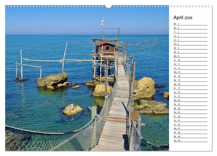 Produktbild: Apulien (hochwertiger Premium Wandkalender 2026 DIN A2 quer), Kunstdruck in Hochglanz