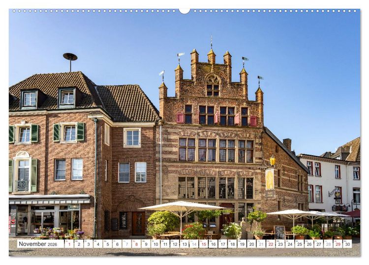 Produktbild: Am Niederrhein - Xanten (Wandkalender 2026 DIN A2 quer), CALVENDO Monatskalender