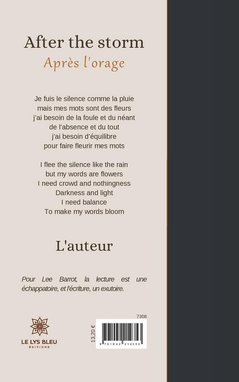 Produktbild: Lee Barrot: After the stormApr&egrave;s l'orage