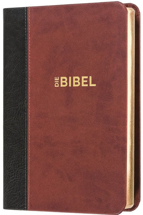 Produktbild: Schlachter 2000 Bibel - Taschenausgabe (Softcover, grau/braun, Goldschnitt)