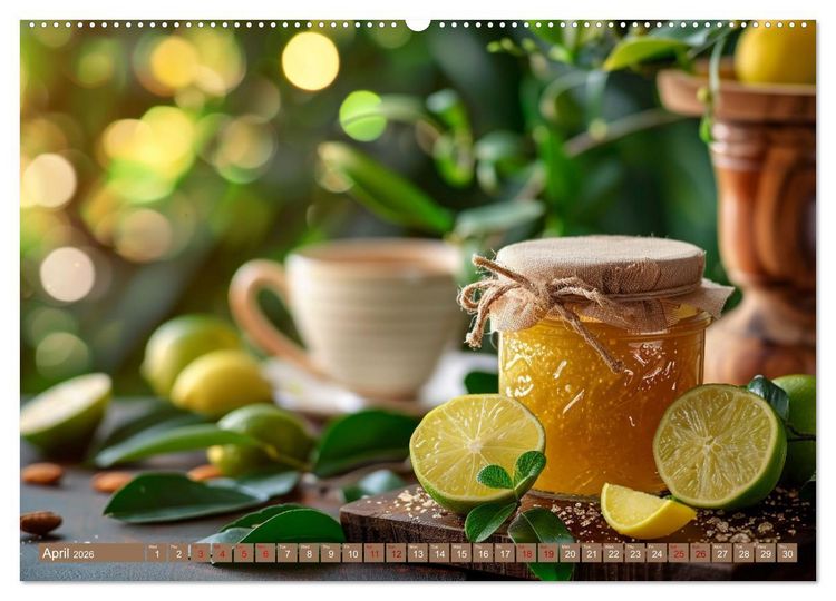 Produktbild: Fruit Paradise in a Jar (Wall Calendar 2026 DIN A2 landscape), CALVENDO 12 Month Wall Calendar