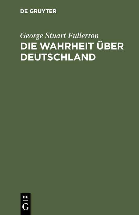 Produktbild: Die Wahrheit &uuml;ber Deutschland