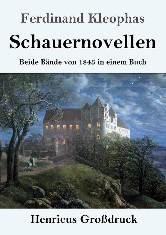 Produktbild: Schauernovellen (Gro&szlig;druck)