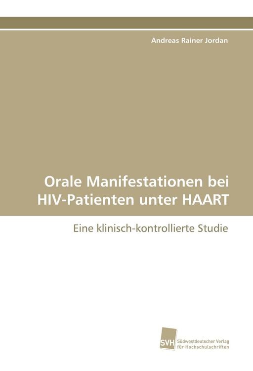 Produktbild: Orale Manifestationen bei HIV-Patienten unter HAART
