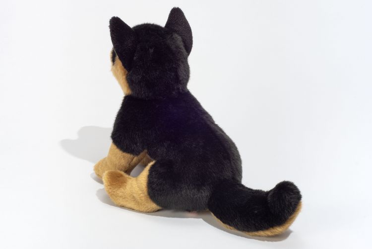 Produktbild: Teddy Hermann 91946 - Sch&auml;ferhundwelpe sitzend, Hunde, Pl&uuml;schtier, Stofftier, 30 cm