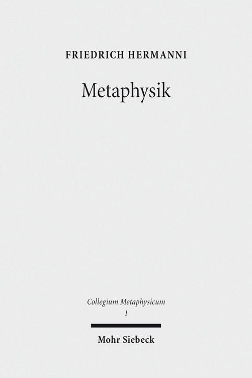 Produktbild: Hermanni, F: Metaphysik