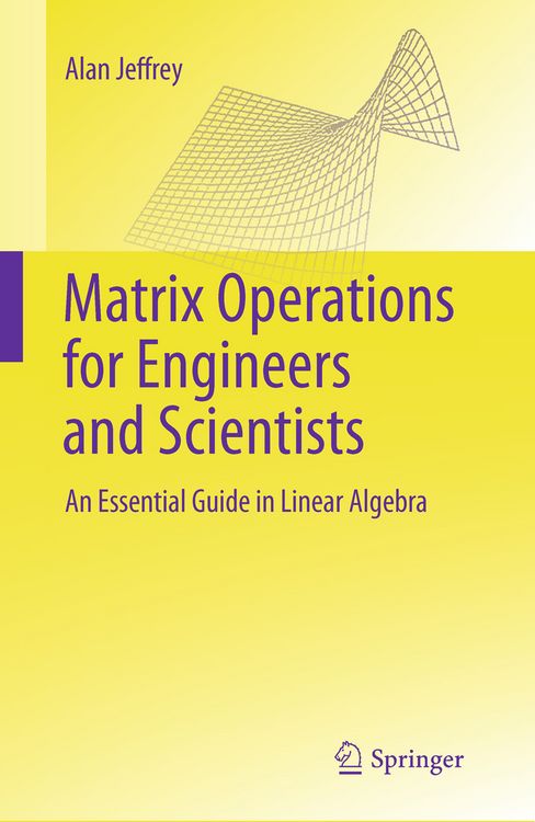 Produktbild: Matrix Operations for Engineers and Scientists