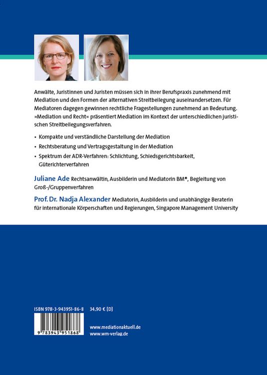 Produktbild: Mediation und Recht