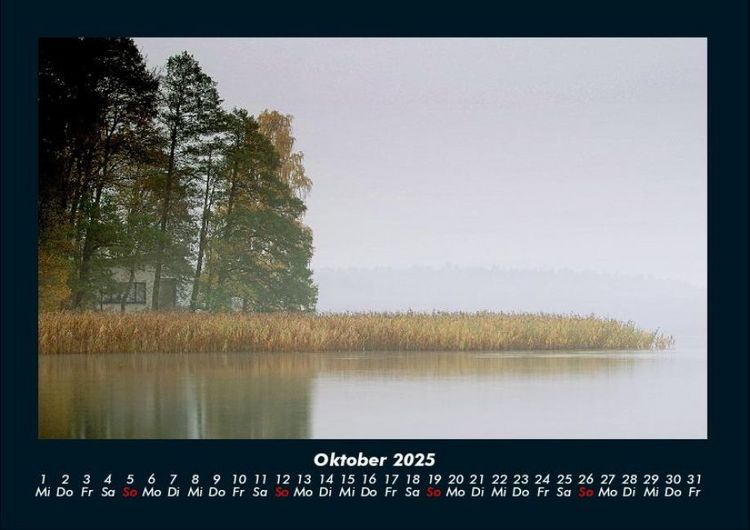 Produktbild: Tage am See 2025 Fotokalender DIN A4