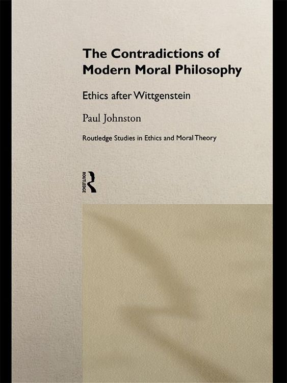 Produktbild: The Contradictions of Modern Moral Philosophy