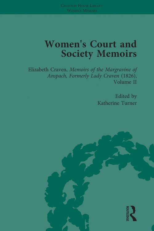 Produktbild: Women's Court and Society Memoirs, Part II vol 9