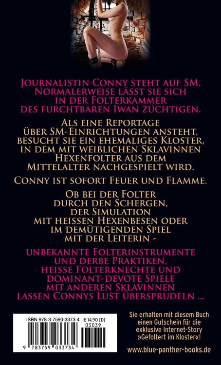 Produktbild: Die Mittelalter-Orgie - Devote Sklavinnen und Hexenfolter | Erotischer SM-Roman