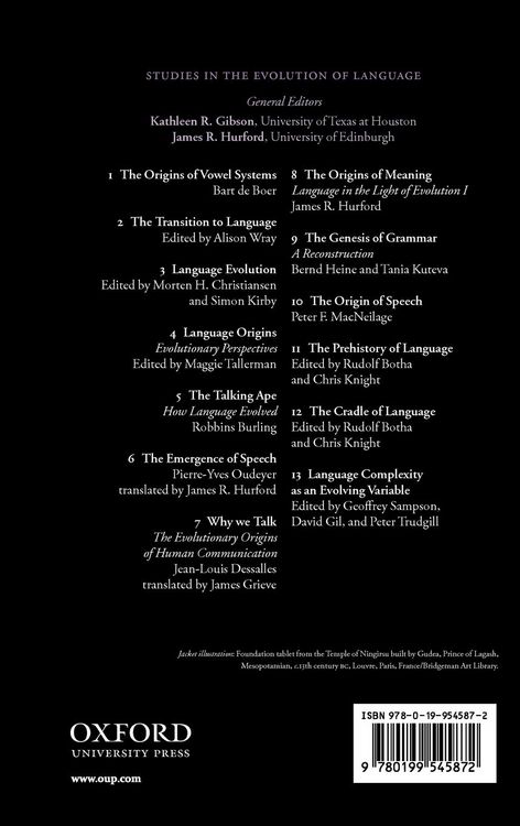 Produktbild: The Prehistory of Language