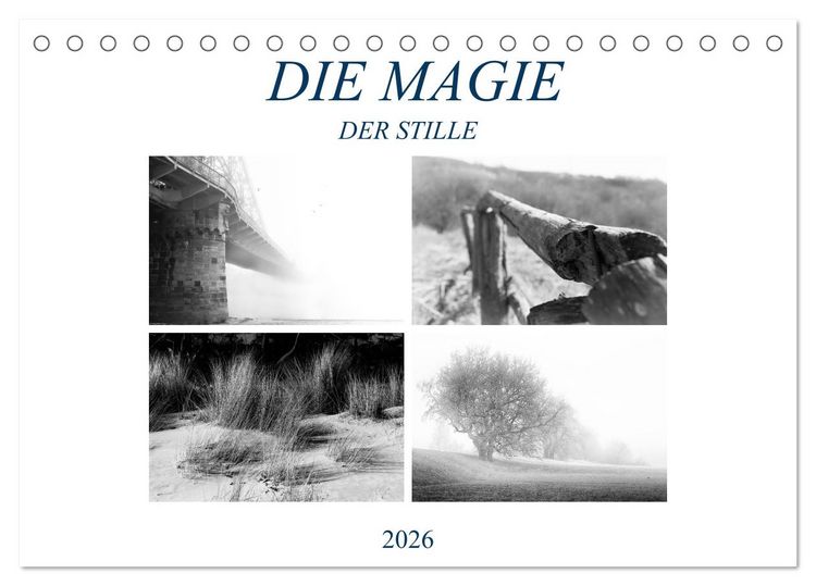 Produktbild: Die Magie der Stille (Tischkalender 2026 DIN A5 quer), CALVENDO Monatskalender