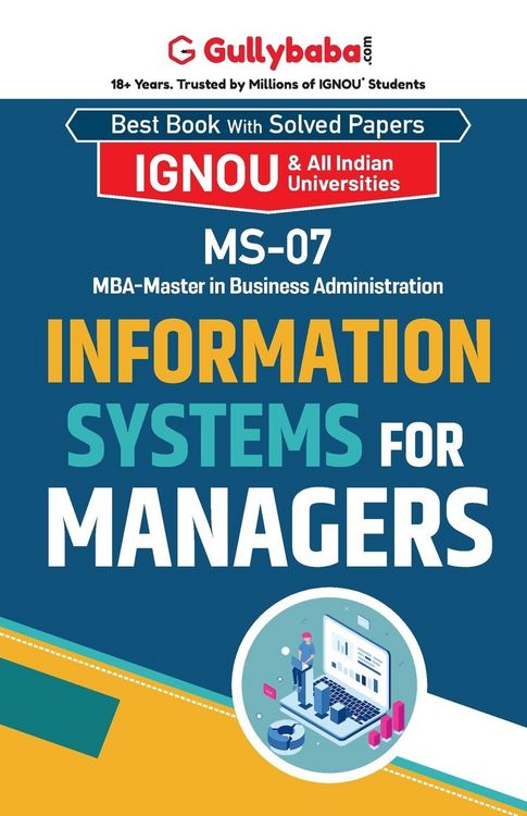 Produktbild: MS-07 Information Systems for Managers