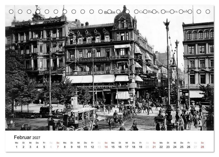 Produktbild: Gr&uuml;&szlig;e aus dem alten Berlin (Tischkalender 2027 DIN A5 quer), CALVENDO Monatskalender