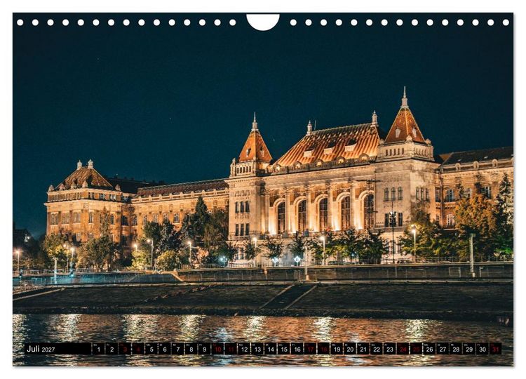 Produktbild: Glanzvolles Budapest (Wandkalender 2027 DIN A4 quer), CALVENDO Monatskalender