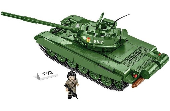 Produktbild: COBI Armed Forces 2625 - T-72 (East Germany/Soviet), Panzer, Bausatz, 1:35, 680 Bauteile