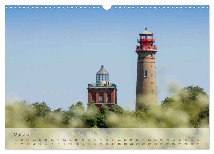 Produktbild: Insel R&uuml;gen und Hiddensee (Wandkalender 2026 DIN A3 quer), CALVENDO Monatskalender