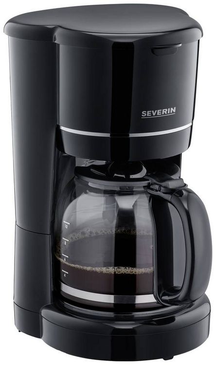 Produktbild: Severin 4320 Kaffeemaschine Schwarz Fassungsverm&ouml;gen Tassen=10 Glaskanne, Warmhaltefunktion