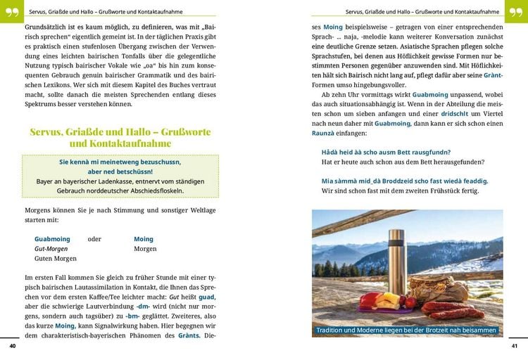 Produktbild: Reise Know-How Sprachf&uuml;hrer Bairisch - das echte Hochdeutsch