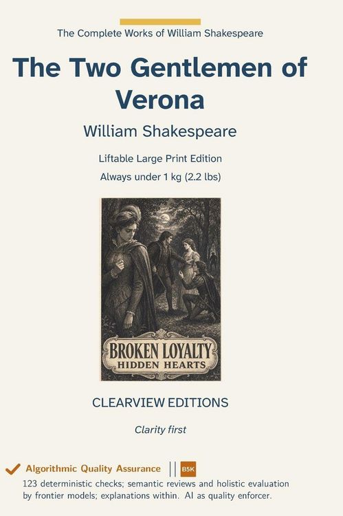 Produktbild: The Two Gentlemen of Verona