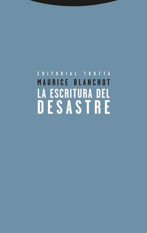 Produktbild: La escritura del desastre