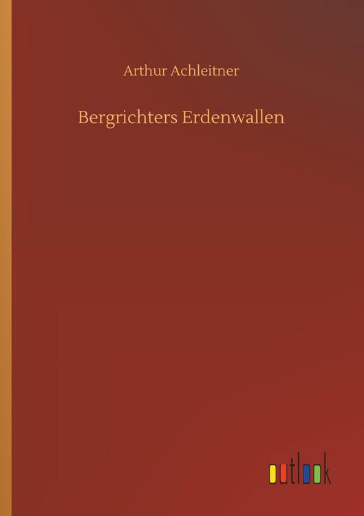 Produktbild: Bergrichters Erdenwallen