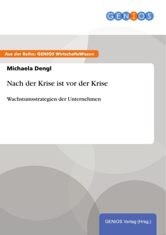 Produktbild: Nach der Krise ist vor der Krise