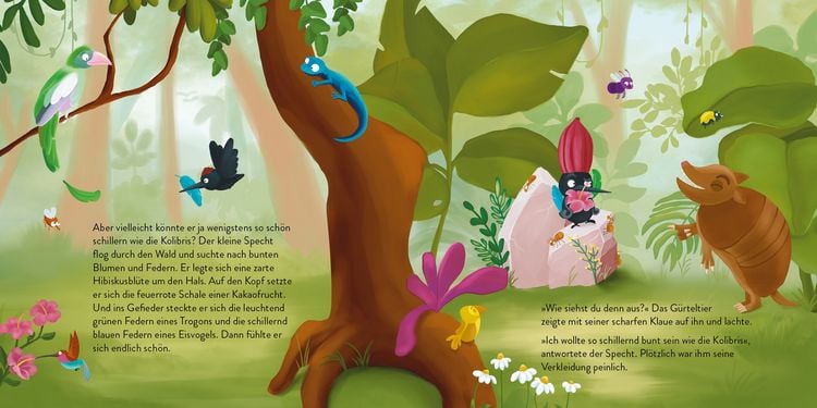 Produktbild: Vom Specht, der ein Kolibri sein wollte