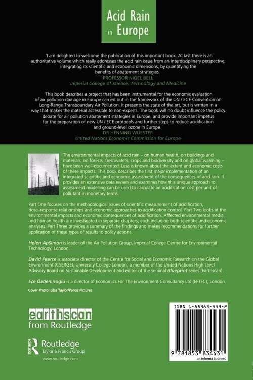 Produktbild: Acid Rain in Europe