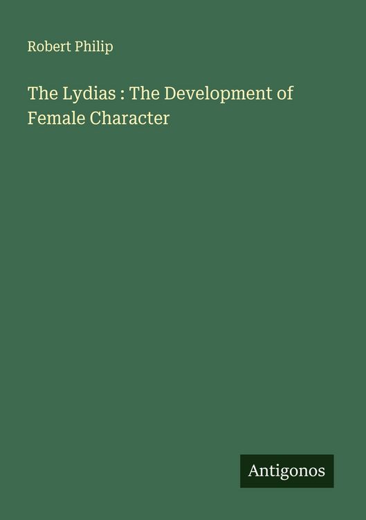 Produktbild: The Lydias : The Development of Female Character