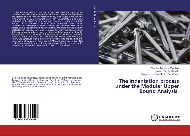 Produktbild: The indentation process under the Modular Upper Bound Analysis.