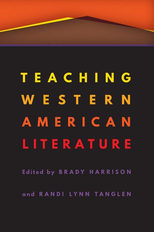 Produktbild: Teaching Western American Literature
