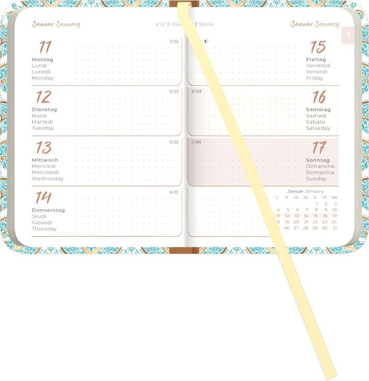 Produktbild: Lady Journal Mini Oriental 2027