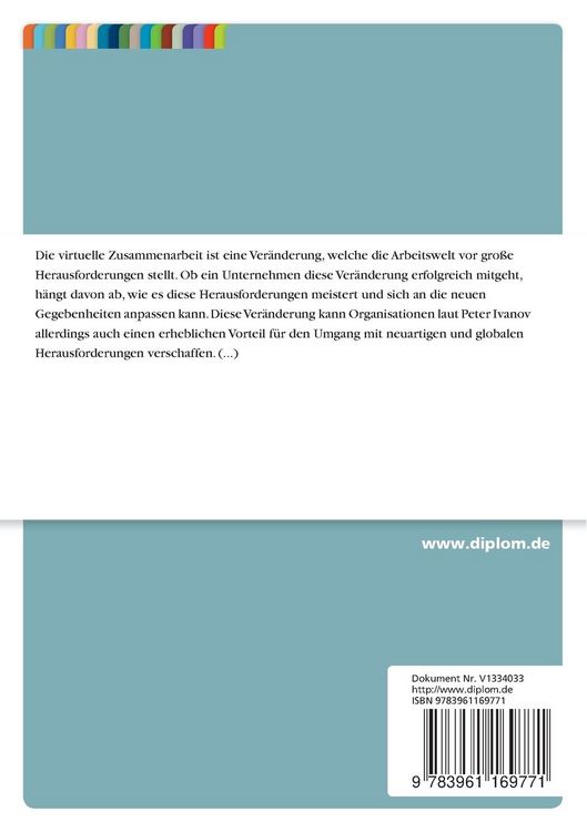 Produktbild: Die M&ouml;glichkeiten der Entwicklung eines neu aufgestellten Teams in einem Industrieunternehmen