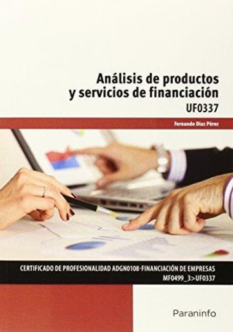 Produktbild: An&aacute;lisis de productos y servicios de financiaci&oacute;n