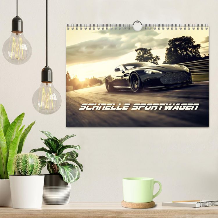 Produktbild: Schnelle Sportwagen (Wandkalender 2026 DIN A4 quer), CALVENDO Monatskalender