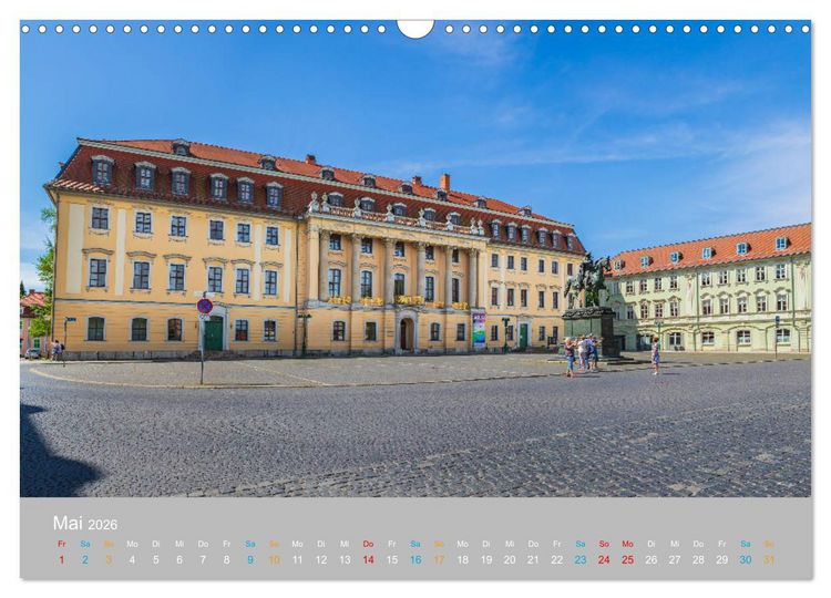 Produktbild: Weimar - das kulturelle Erbe (Wandkalender 2026 DIN A3 quer), CALVENDO Monatskalender