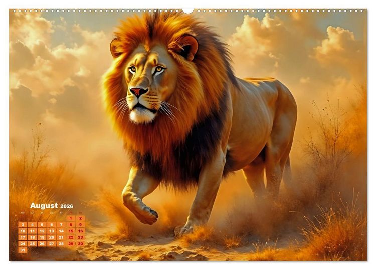 Produktbild: Wildlife im Fokus - Begegnungen auf Augenh&ouml;he (Wandkalender 2026 DIN A2 quer), CALVENDO Monatskalender
