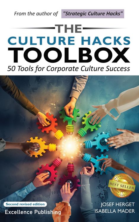 Produktbild: The Culture Hacks Toolbox. 50 Tools for Corporate Culture Success. Second Revised Edition