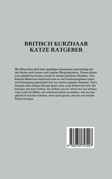 Produktbild: Britisch Kurzhaar Katze Ratgeber
