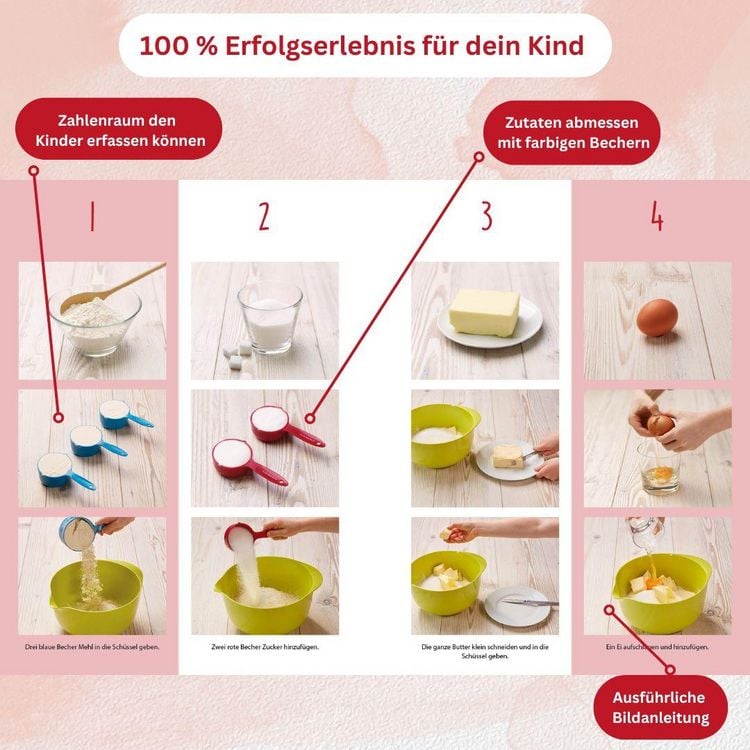 Produktbild: Kinderleichte Becherk&uuml;che - F&uuml;r die Backprofis von morgen (Band 1)