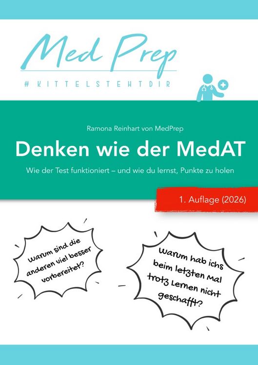 Produktbild: MedAT Lernskripte / Denken wie der MedAT - Wie der Test funktioniert &ndash; und wie du lernst, Punkte zu holen