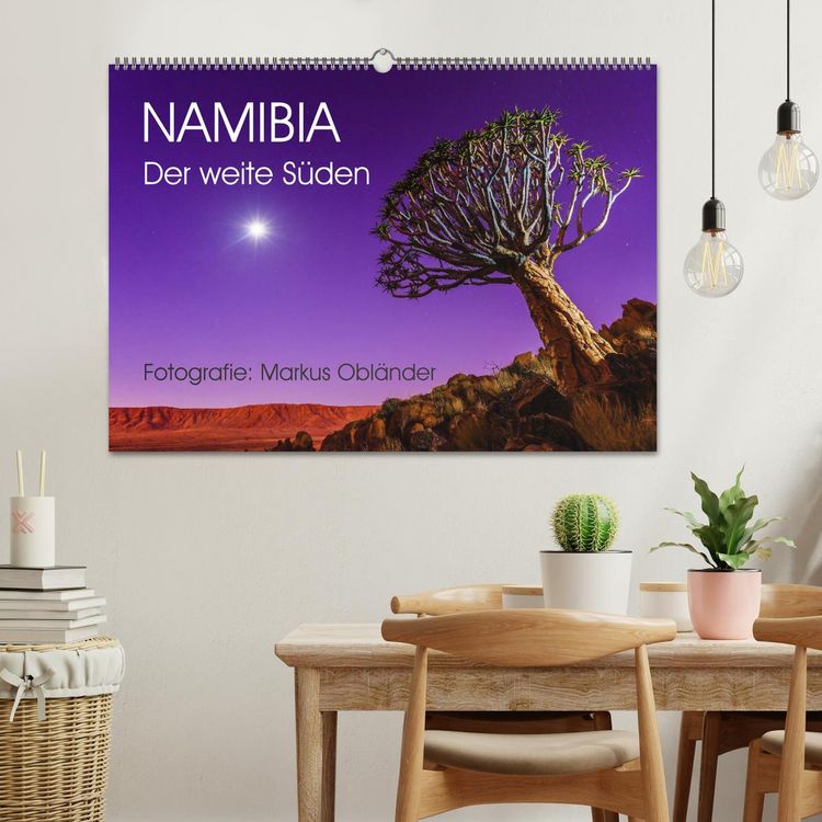 Produktbild: Namibia - Der weite S&uuml;den (Wandkalender 2026 DIN A2 quer), CALVENDO Monatskalender