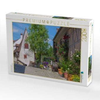 Produktbild: CALVENDO Puzzle Romantisches Sulzfeld | 2000 Teile Lege-Gr&ouml;&szlig;e 90x67cm Foto-Puzzle f&uuml;r gl&uuml;ckliche Stunden