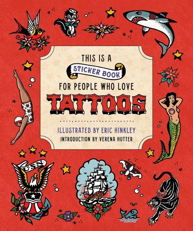 Produktbild: This Is a Sticker Book for People Who Love Tattoos