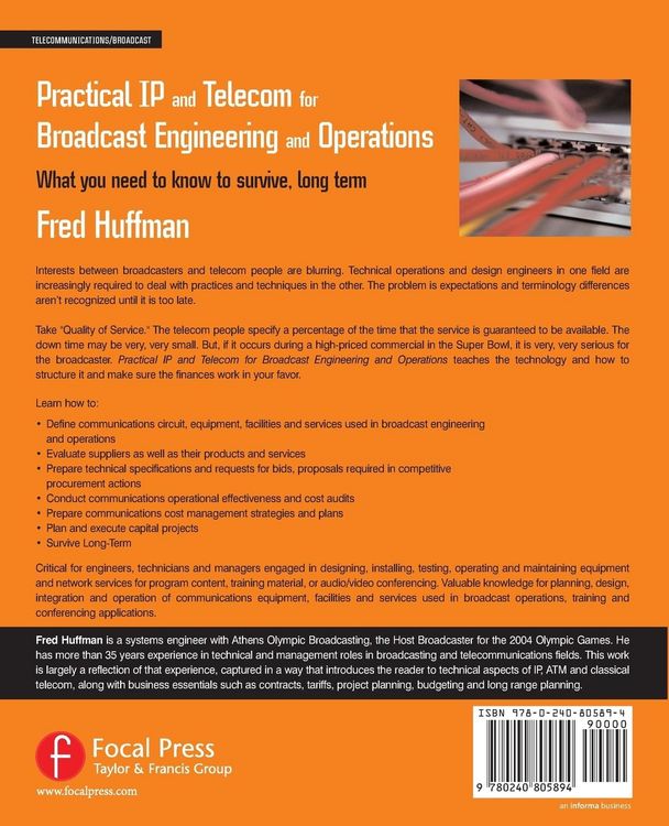 Produktbild: Practical IP and Telecom for Broadcast Engineering and Operations