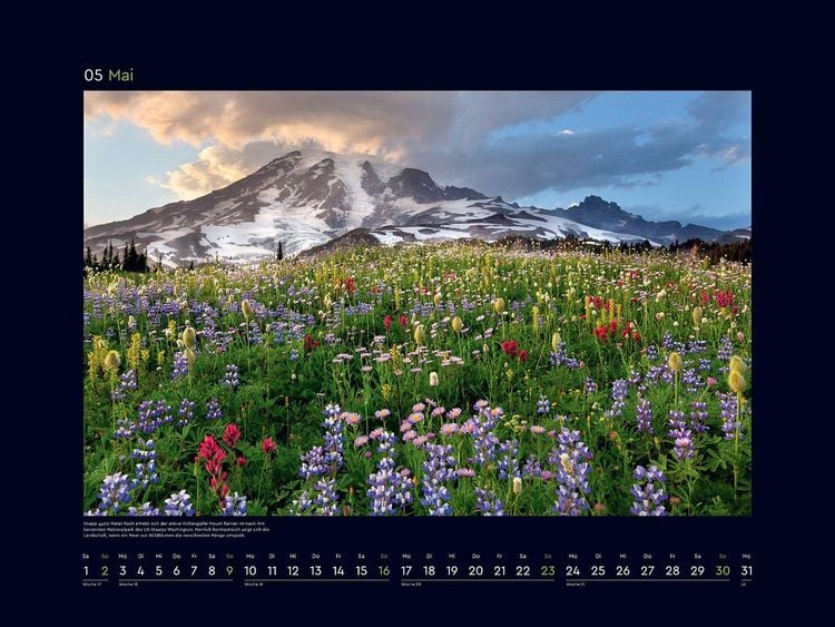 Produktbild: Farbenpr&auml;chtige Jahreszeiten - KUNTH Wandkalender 2027