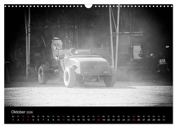 Produktbild: Hot Rods (Wandkalender 2026 DIN A3 quer), CALVENDO Monatskalender